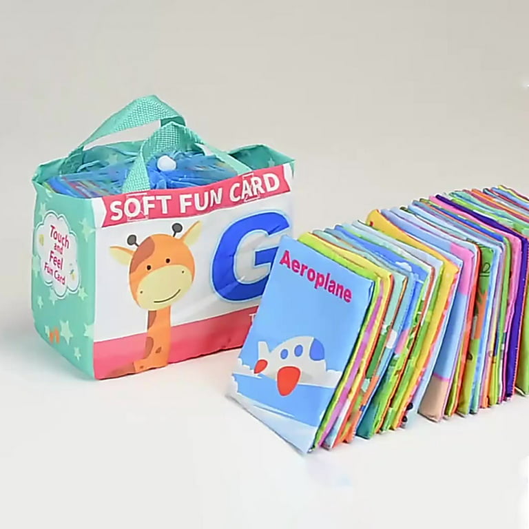 Cheers 54Pcs/Set Card Jouet Facile à Utiliser les Enfants de Papier  d'Apprentissage Dingue Correspondant Carte Éducative pour les Enfants 