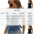 thumbnail image 3 of Gpaecead Women's Denim Button Vest - Casual Sleeveless Jacket Blue, 3 of 9