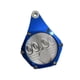 thumbnail image 5 of Soporte para disco de impuestos de motocicleta Soporte para etiquetas Componente de reemplazo Placa de marco de permiso Azul, 5 of 9