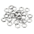 thumbnail image 1 of Unique Bargains M7x1.0 Acier Hexagonal Écrous Zingués Vis Boulons Fixations 30 Pack, 1 of 4
