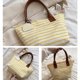 thumbnail image 4 of style 4 Bolso de hombro Daytripper para mujer - Bolso de playa o de trabajo con cremallera y bolsillo interior, bolso de mano, 4 of 5