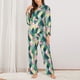 thumbnail image 2 of Fotbe Flamingo Conjunto de Pijama de Manga Larga para Mujer con Estampado, Ropa de Dormir de 2 Piezas, Conjunto de Casa Suave y Cómodo con Bolsillos-XX-Large, 2 of 7