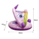 thumbnail image 4 of Anillo de natación inflable para bebé, círculo flotante para niños para bañera de piscina (púrpura), 4 of 6