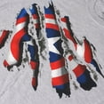 thumbnail image 3 of Captain America T-Shirt Déchiré pour Hommes, 3 of 4