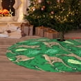 thumbnail image 6 of Sikiie Leopard Print 30-48 inches {designName} Print Christmas Tree Skirt Snowman Xmas Tree Skirt with Edge Christmas Decorations for Holiday Party36", 6 of 7