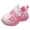 2Pink, variant on IUJSOY Girls Sneakers Lightweight Kids Tennis Shoes with Hook and Loop for Little Kid/Big Kid
