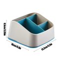 thumbnail image 2 of Desk Organizer Storage Box, Multi-Compartment Desk Stationery, Adjustable Dividers, Modern Office Design, For Home Office, Paper Supply Container, Office Supply Holder, Small Desk Accessorie, 2 of 7