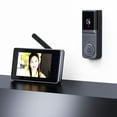 thumbnail image 4 of Wweixi Doorbell Camera With Screen Playback Video Intercom Wireless WIFI Required, just Connection Wireless Video Doorbell, 4 of 6