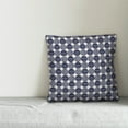 thumbnail image 2 of Creative Products Circles in Blue 16x16 Spun Poly Pillow, 2 of 2