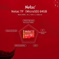 thumbnail image 1 of Netac TF（MicroSD）16GB Memory Card U1 C10 Traffic Recorder Monitoring Camera Mobile Phone Storage Card, 1 of 5