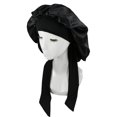 thumbnail image 2 of Matsuzay Gorro para dormir para mujer, gorro para pérdida de cabello, gorro para dormir, gorro de dormir reutilizable, Protector para peluquería para Juegos de accesorios de baño Negro Matsuzay HA012716-01, 2 of 5
