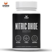 Spawn Fitness Nitric Oxide Supplement Energy Pills Pre Workout for Men Women 60 Capsules