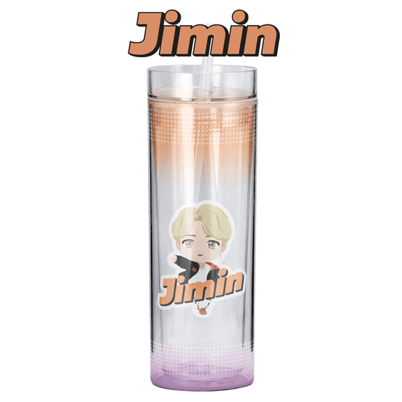 BTS TinyTAN Official Licensed BTS Product Ice Cup Tumbler 11.8 oz - Jimin
