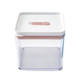 thumbnail image 1 of 700ml/1100ml/1500ml/2300ml Storage Box with Lid Large Capacity Plastic Food Grade Visible Food Container Refrigerator Accessories, 1 of 12