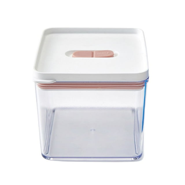 700ml/1100ml/1500ml/2300ml Storage Box with Lid Large Capacity Plastic Food Grade Visible Food Container Refrigerator Accessories