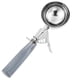 thumbnail image 2 of myvepuop - Utensilios para hornear de cocina, cucharas para helado, cucharas para galletas con gatillo para pasteles, cucharas de acero inoxidable, cucharas para servir, color gris, talla única, 2 of 6