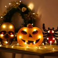 thumbnail image 2 of Halloween Pumpkin Lamp Decorative LED Lantern Pumpkin Spider Skull Lamp Outdoor Night Light, 2 of 5