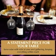 thumbnail image 4 of Kamsah Countertop Wine Holder - Elegant Wine Decor, Perfect Gift Idea, 4 of 6