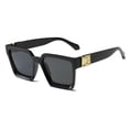 thumbnail image 5 of Gafas de sol de caja grande, modelo para hombre, gafas de sol cuadradas, gafas de sol de moda con protección UV para mujer, 5 of 5