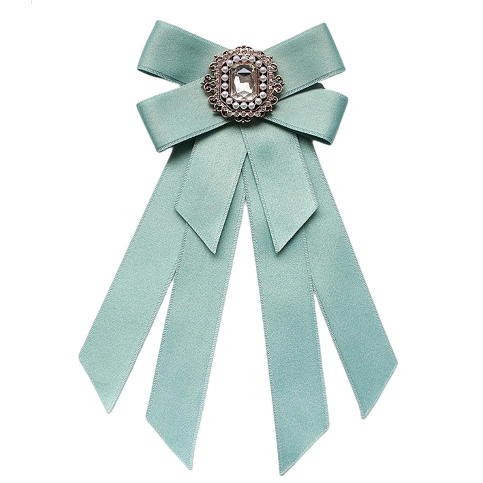 women green bow tie