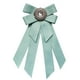 thumbnail image 2 of Broche de lazo con lazo para mujer, preatado, para niña y mujer Verde, 2 of 9