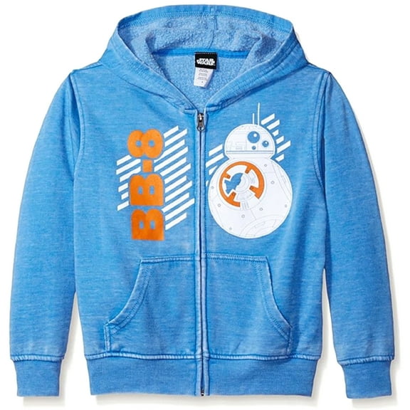 Mad Engine Star Wars BB8 Little Boys' Hoodie With Full Zipper And Pockets Size XS (4)
