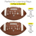 thumbnail image 4 of Xcello Sports Huddle Hero Junior Football 2-Pack w/ Pump (Black and Brown) - XS-FB-JRHH-1, 4 of 6