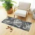 thumbnail image 4 of Coolnut Dinosaur Skull Soft Runner Rug, Washable Non-Slip Room Rug, Hallway Rug Runner for Entryway,Hallway,Bathroom,and Kitchen,39x20In, 4 of 7