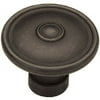 Liberty 38mm Diameter Rustique Ringed Knob, Available in Multiple Colors
