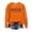 Orange, variant on Women's Christian Graphic Crewneck Sweatshirt – God Is Still Writing Your Story Drop Shoulder Pullover Top for Daily Wear & Fall