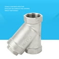 thumbnail image 4 of Y Type Strainer, Low  Resistance Female Thread Y Shaped Strainer Multiple Media Applicable Practical 1 Inch DN25  for Relief Valves, 4 of 7