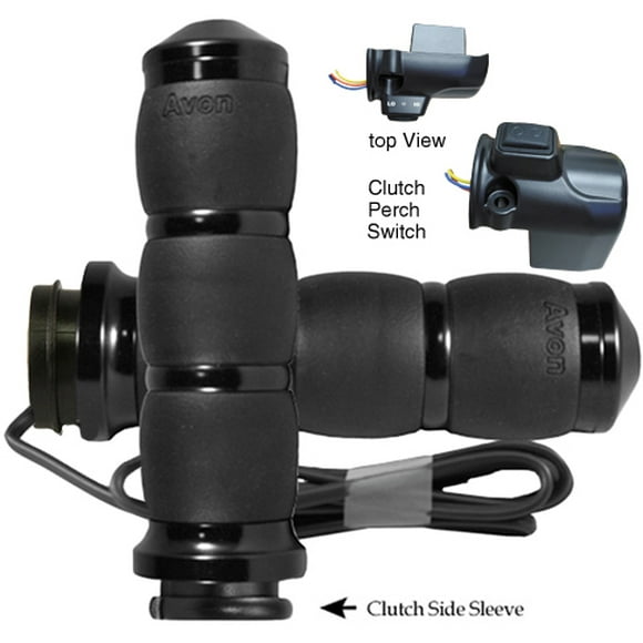 Avon Velvet Air Heated Grips, Black