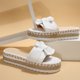 thumbnail image 5 of Sandalias Playa Verano para Mujer Zapatilla Plataforma Con Cuñas Que Aumentan La Interiores Y Exteriores, 5 of 6
