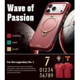 thumbnail image 6 of TORRAS Q3 Air for iPhone 17 Pro Max 6.9", Official Portugal FPF Edition - Shockproof Phone Case with 360° Rotating Stand, Military-Grade Protection & Strong Magnetic Back, Wave Passion, 6 of 6