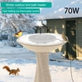 thumbnail image 3 of Maytalsory Winter Outdoor Bird Bath Heater Keep your Birds Warm In Cold Weather Bird Bath Heaters For Outdoors In Winter, 3 of 6