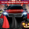 thumbnail image 2 of Wmool Hallown Ornament 3D Devil Horn Car Stier Set For Roof T5N3 Hel Bumper, 2 of 8