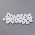 thumbnail image 4 of FELTECHELECTR 30 tachuelas para sofá: tachuelas pequeñas para tapicería de muebles, clavos decorativos para muebles, clavos de botón de sofá de plástico blanco o para realzar y sujetar, 4 of 6
