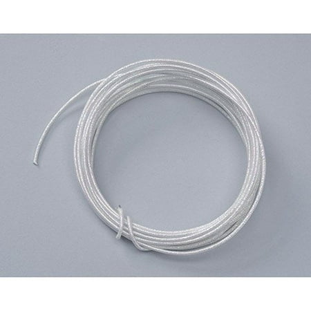 Darice 20G Glitter Wire 3 yd pack (Iridescent White) (4 Units Included)