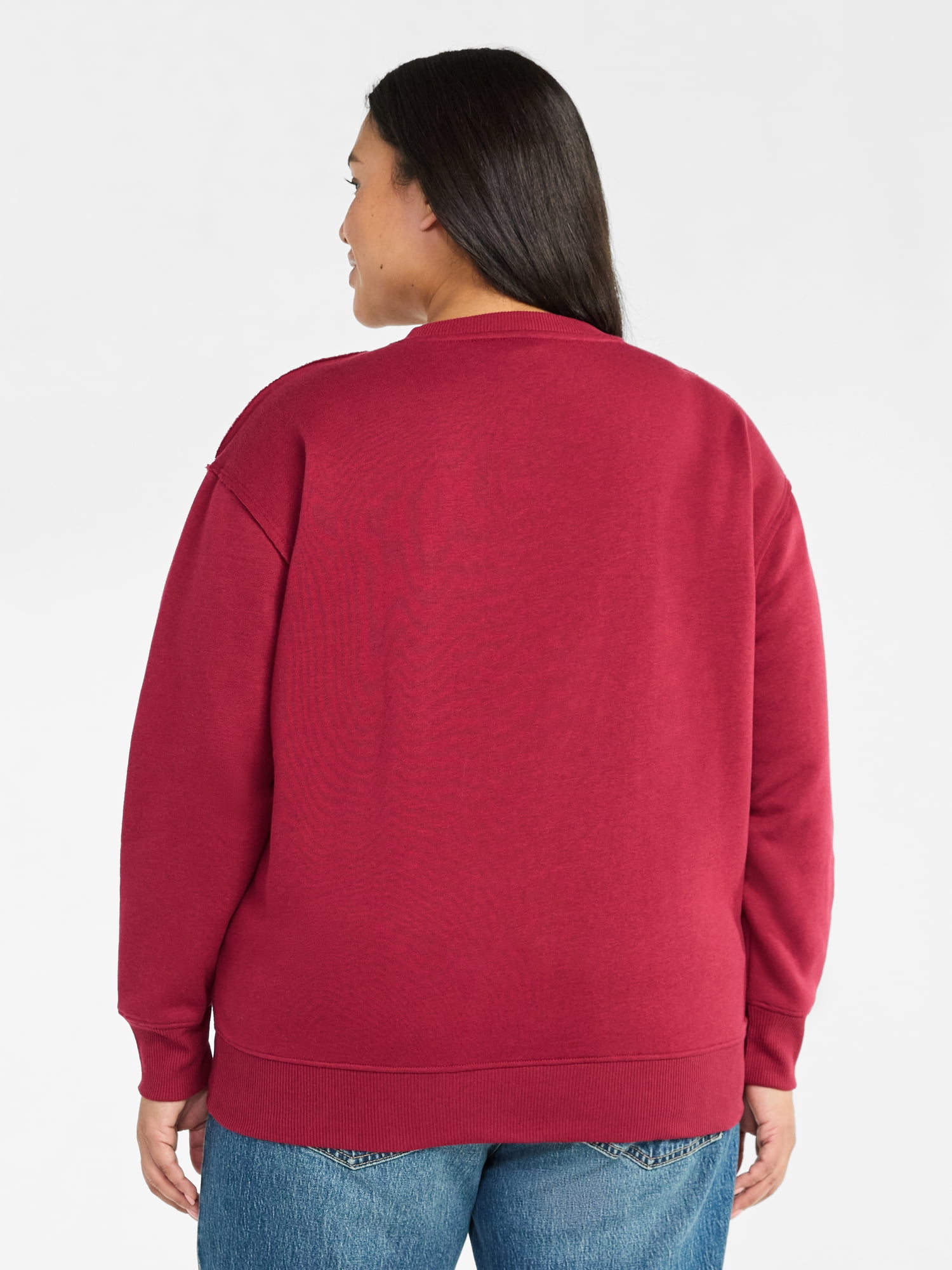 Terra & Sky Women's Plus Graphic Sweatshirt, Rolling Stones, Sizes 0X-4X