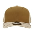 thumbnail image 2 of Decky 1054 6 Panel Mid Profile Structured Camo Trucker Hat-D.digital/Coyote/Khaki, 2 of 7
