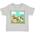 thumbnail image 3 of Inktastic Farm Animals with Cow, Chick and Pig Boys or Girls Toddler T-Shirt, 3 of 5