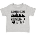 thumbnail image 3 of Inktastic Houston Texas Someone Loves Me Skyline Boys or Girls Toddler T-Shirt, 3 of 5