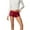 Red, variant on YANGXINX Women Bodycon Shorts High Glitter Sequins Stretchy Lifting Party Clubwear Fashion Summer Mini Short Pants