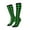 2 Black-1, variant on Women Crew Soft Moisture-wicking Socks Buffalo Plaid Green Black Pattern Design Cotton Socks, One Size fit All