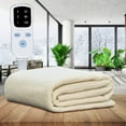 thumbnail image 3 of Usbinx Life Blanket Constant Temperature Mattress Heating Blanket Warming Pad Soft Thick Electric Warmer 59.10*31.52in 54W Portable Sleep Aid, 3 of 4