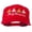 Red, variant on Merry Christmas Trees Embroidered Cap - Royal OSFM