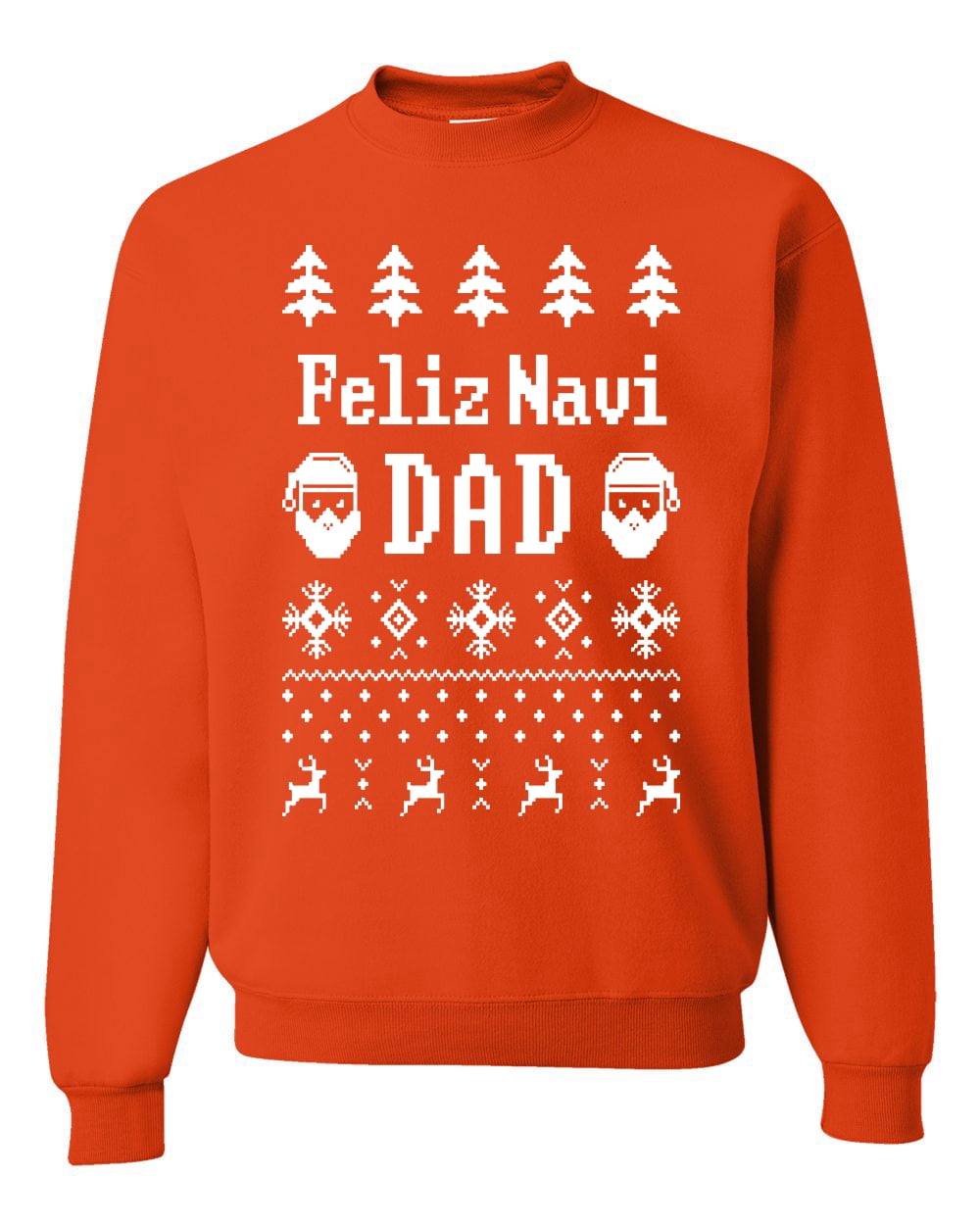 orange graphic sweatshirt