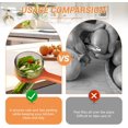 thumbnail image 4 of SHIBA-Multifunctional Peeling Knife with Storage Box, New Upgrade Peeler with Container, Double Side Stainless Steel Blade Peelers for Kitchen Vegetable Fruit Tool (Orange), 4 of 4