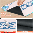 thumbnail image 5 of Personalized Pet Feeding Mat with Name,Custom Text Pet Placemat for Cats and Dogs, Non-Slip Absorbent Qucik-Dry Pet Bowl Mat 24x32in, 5 of 9