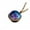 B, variant on January Birthstone Necklace Glow in the Dark Galaxy System Double Sided Glass Dome Planet Necklace Pendant Western Jewelry for Women Green Necklace